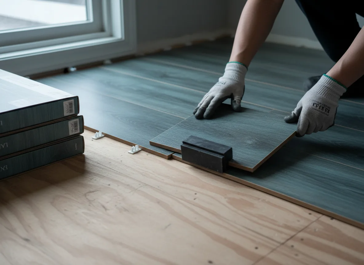 Luxury Vinyl Plank Installation company in Le Claire, IA